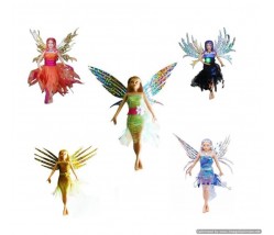 Flitter Fairies 5 Pack - Aerioth, Alexa, Daria, Eva & Mara