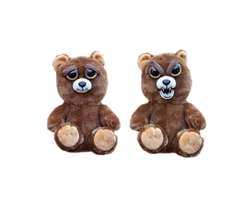Feisty Pets Sir Growls-A-Lot- Adorable Plush Stuffed Bear that Turns Feisty with a Squeeze 8.5" L