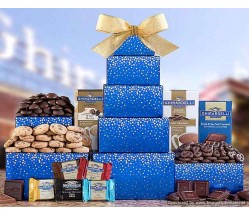 Ghirardelli Chocolate Tower Gift Basket