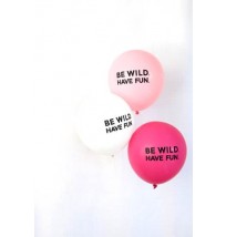 BE WILD HAVE FUN BALLOONS