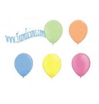 12 Inch Neon Latex Uninflated Balloon (100 Balloons)
