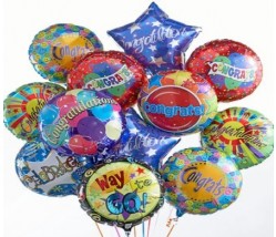 Congratulations Assorted  Balloon Bouquet