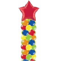Balloon Column Plus Star Foil